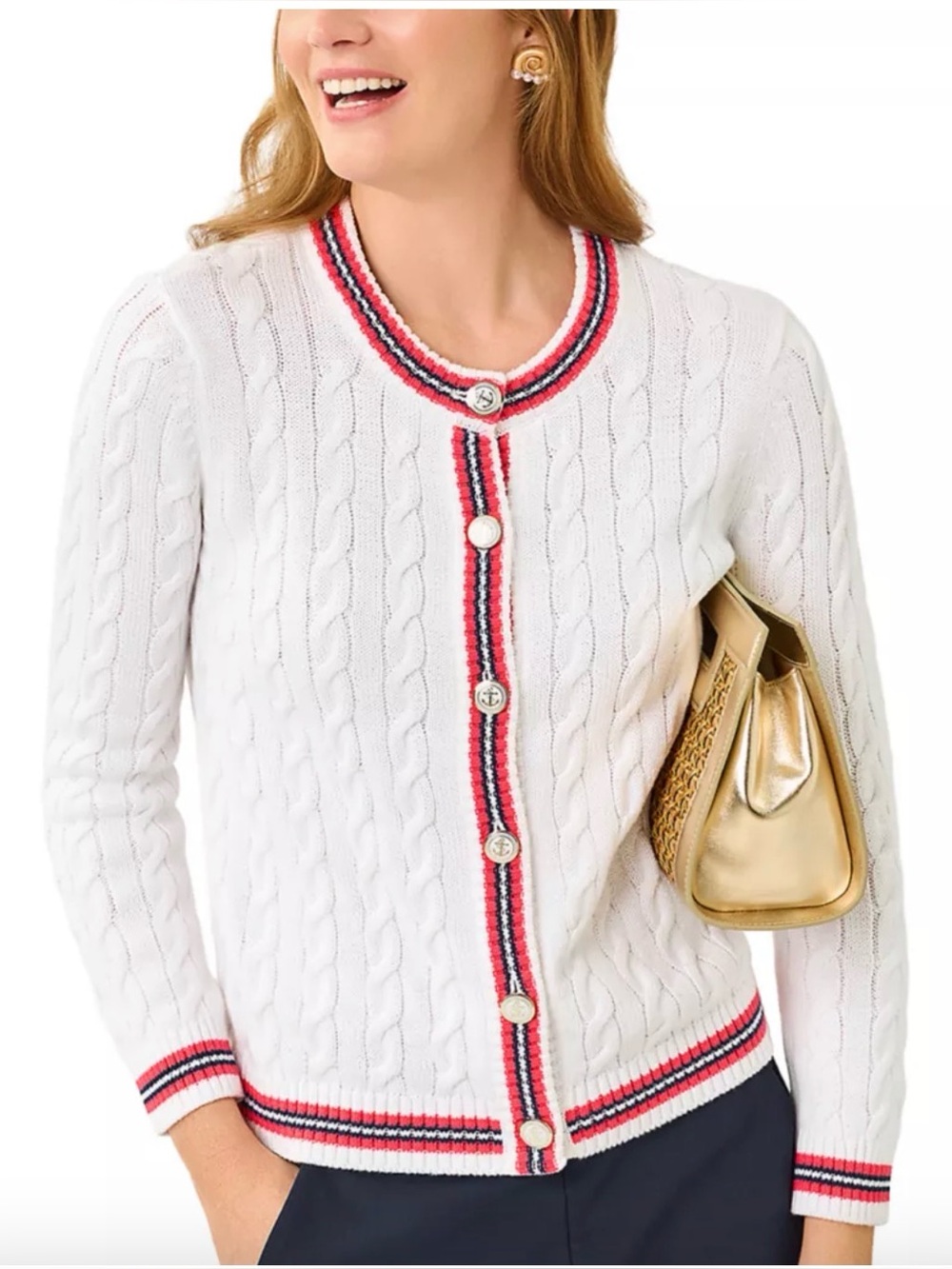 Lilly Pulitzer®
Women's Brockton Cardigan
RESORT WHITE X PARADISE PUNCH